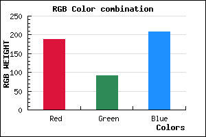 rgb background color #BC5CD0 mixer