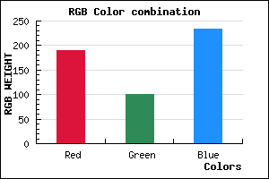 rgb background color #BD65EA mixer