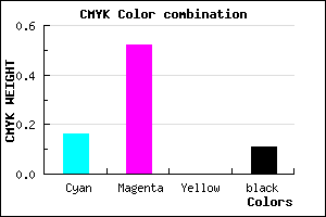 #BD6CE2 color CMYK mixer