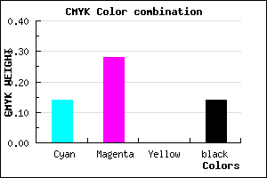 #BD9EDC color CMYK mixer