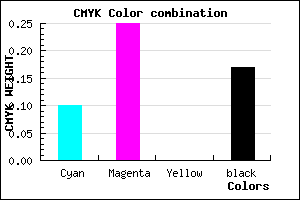 #BD9FD3 color CMYK mixer
