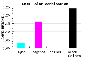 #BDA3C3 color CMYK mixer