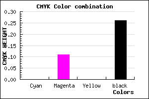 #BDA9BD color CMYK mixer