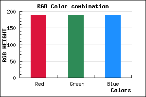 rgb background color #BDBDBD mixer
