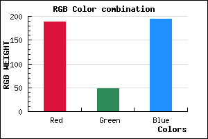 rgb background color #BD30C2 mixer