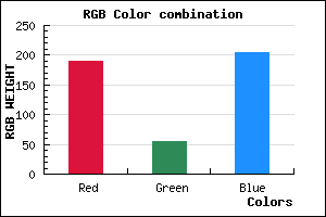 rgb background color #BD37CD mixer