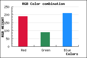rgb background color #BD5AD2 mixer