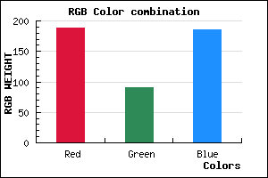 rgb background color #BD5BB9 mixer