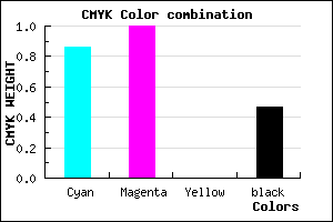 #130086 color CMYK mixer