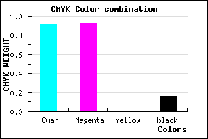 #130ED6 color CMYK mixer