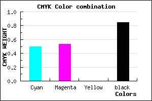 #131226 color CMYK mixer