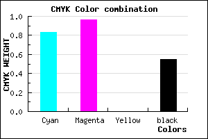 #130472 color CMYK mixer