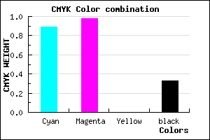 #1304AC color CMYK mixer