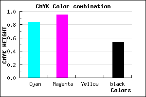 #130678 color CMYK mixer