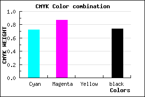 #130943 color CMYK mixer