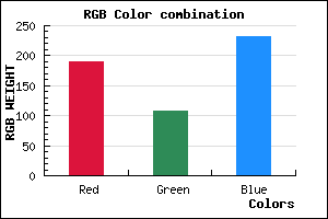 rgb background color #BE6CE8 mixer