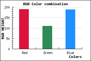 rgb background color #BE6EBD mixer