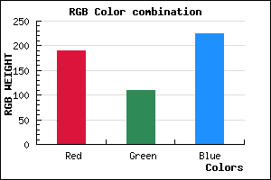 rgb background color #BE6EE0 mixer