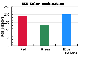 rgb background color #BE81C9 mixer
