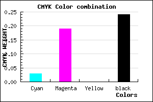 #BE9DC3 color CMYK mixer