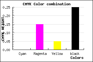 #BEA2B4 color CMYK mixer