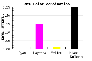 #BEA2BD color CMYK mixer