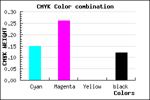 #BEA6E0 color CMYK mixer