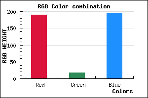 rgb background color #BE12C4 mixer