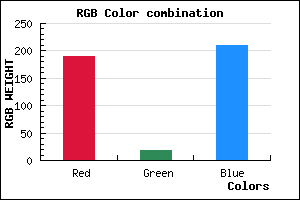 rgb background color #BE12D2 mixer