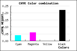 #BEBAC6 color CMYK mixer