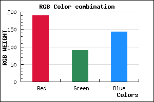 rgb background color #BE5A8F mixer