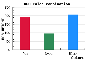 rgb background color #BE5ECE mixer
