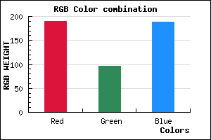 rgb background color #BE60BD mixer