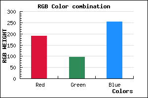 rgb background color #BE61FF mixer