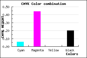 #BF72CB color CMYK mixer