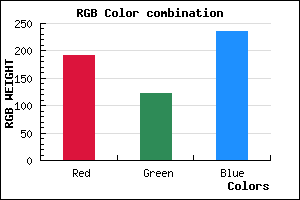 rgb background color #BF7BEB mixer