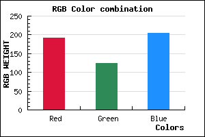 rgb background color #BF7DCD mixer