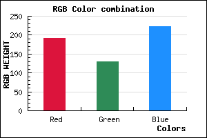 rgb background color #BF81DF mixer