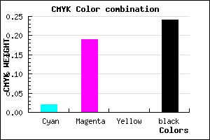 #BF9DC3 color CMYK mixer