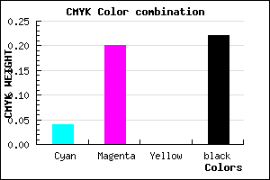 #BF9FC7 color CMYK mixer