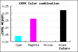 #BFA6C6 color CMYK mixer