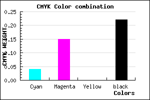 #BFA8C6 color CMYK mixer