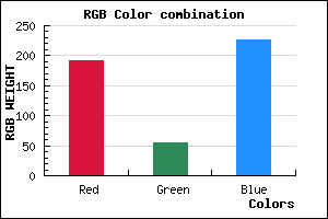 rgb background color #BF36E2 mixer