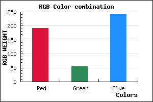 rgb background color #BF37F3 mixer