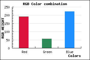 rgb background color #BF39DF mixer