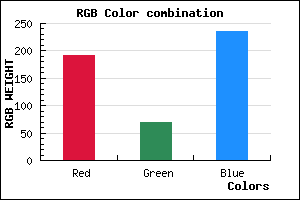 rgb background color #BF46EC mixer