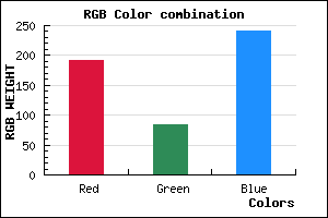 rgb background color #BF54F0 mixer