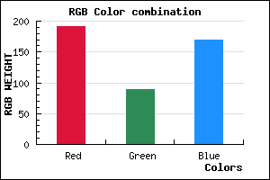 rgb background color #BF59AA mixer
