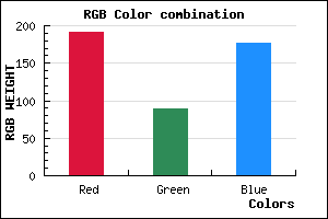 rgb background color #BF59B1 mixer