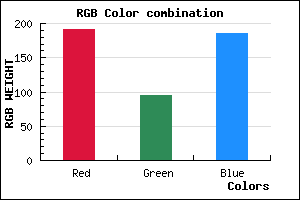rgb background color #BF5FB9 mixer